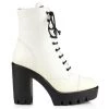 Giuseppe Zanotti Gintonic Leather Platform Booties Black