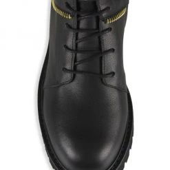 Giuseppe Zanotti Leather Knee-High Combat Boots -Rosantica And Giuseppe Zanotti shop unnamed file 789