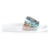 Giuseppe Zanotti Newburel Logo Holograph Pool Slides For Men