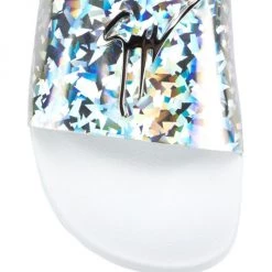 Giuseppe Zanotti Newburel Logo Holograph Pool Slides For Men -Rosantica And Giuseppe Zanotti shop unnamed file 808