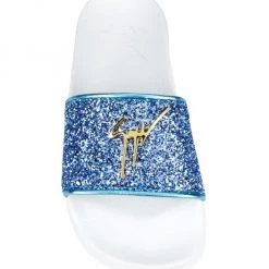 Giuseppe Zanotti Glitter Rubber Pool Slides -Rosantica And Giuseppe Zanotti shop unnamed file 815