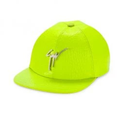 Giuseppe Zanotti Logo Leather Hat For Men Neon Orange -Rosantica And Giuseppe Zanotti shop unnamed file 829