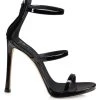 Giuseppe Zanotti South 115 Patent-Leather Sandals Yellow