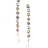 Rosantica Pastello Goldtone Faux Crystal Long Drop Earrings