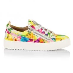 Giuseppe Zanotti Maylondon Scarpa Leather Low-Top Sneakers