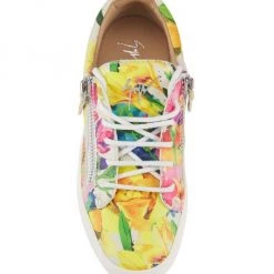 Giuseppe Zanotti Maylondon Scarpa Leather Low-Top Sneakers -Rosantica And Giuseppe Zanotti shop unnamed file 871