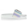 Giuseppe Zanotti Newlaburela Iridescent Logo Slides Multi