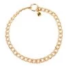 Rosantica Athena Goldtone Faux Crystal Cuban Link Necklace
