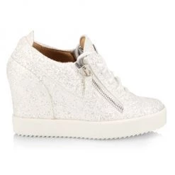 Giuseppe Zanotti Kriss Wedge Sneakers Pink