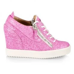 Giuseppe Zanotti Kriss Wedge Sneakers Pink -Rosantica And Giuseppe Zanotti shop unnamed file 888