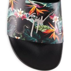 Giuseppe Zanotti Venom Leather Logo Pool Slide For Men -Rosantica And Giuseppe Zanotti shop unnamed file 892