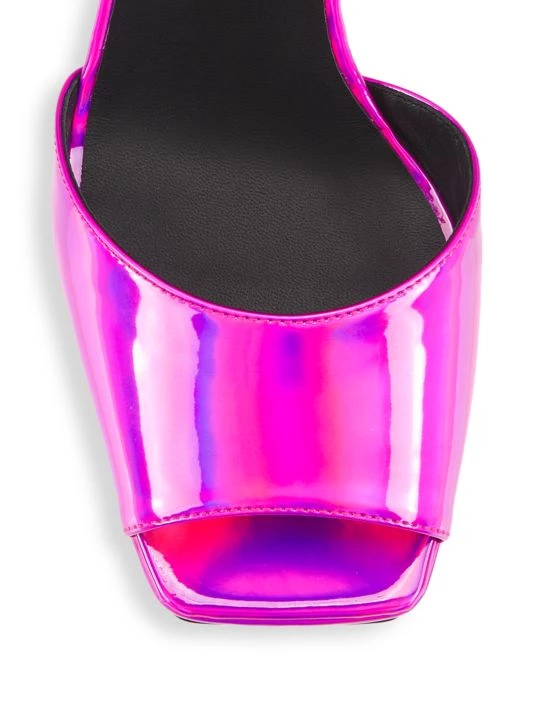 Giuseppe Zanotti Blasvegas Metallic Leather Platform Sandals Irridescent 4 Giuseppe Zanotti Blasvegas Metallic Leather Platform Sandals Irridescent - Image 4