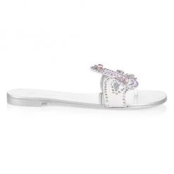 Giuseppe Zanotti Nuvòrock Crystal & Leather Sandals Blue -Rosantica And Giuseppe Zanotti shop unnamed file 911