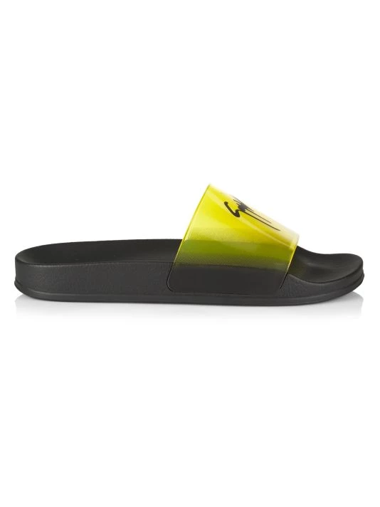 Giuseppe Zanotti Burlin Translucent Logo Slides For Men Lemon 8 Giuseppe Zanotti Burlin Translucent Logo Slides For Men Lemon - Image 8