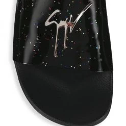 Giuseppe Zanotti Newburel Iridescent Splatter Leather Slide Sandals For Men Black Multi -Rosantica And Giuseppe Zanotti shop unnamed file 940