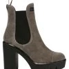 Giuseppe Zanotti Tonix Lug-Sole Suede Platform Boots Ossido