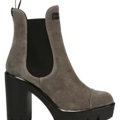 Giuseppe Zanotti Tonix Lug-Sole Suede Platform Boots Ossido