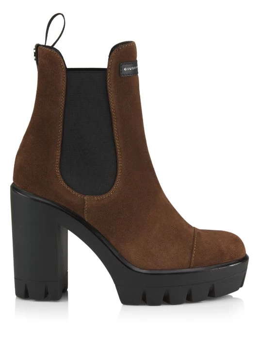 Giuseppe Zanotti Tonix Lug-Sole Suede Platform Boots Ossido 9 Giuseppe Zanotti Tonix Lug-Sole Suede Platform Boots Ossido - Image 9